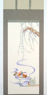 掛軸　画